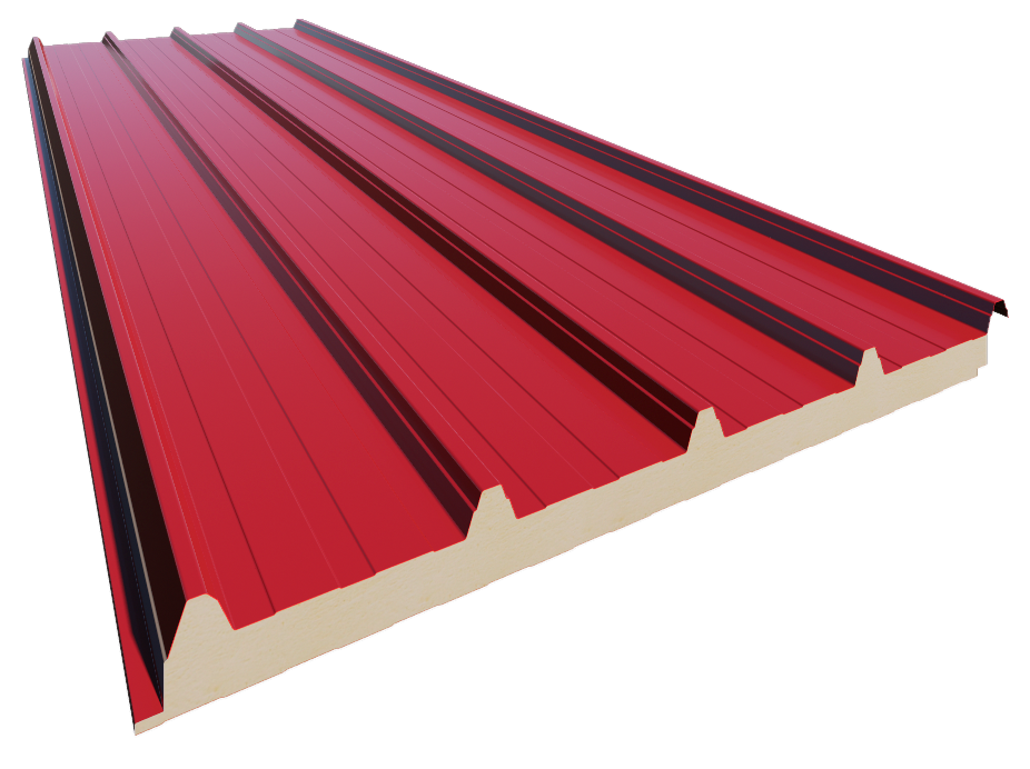 Panel 7004 Rojo Coral