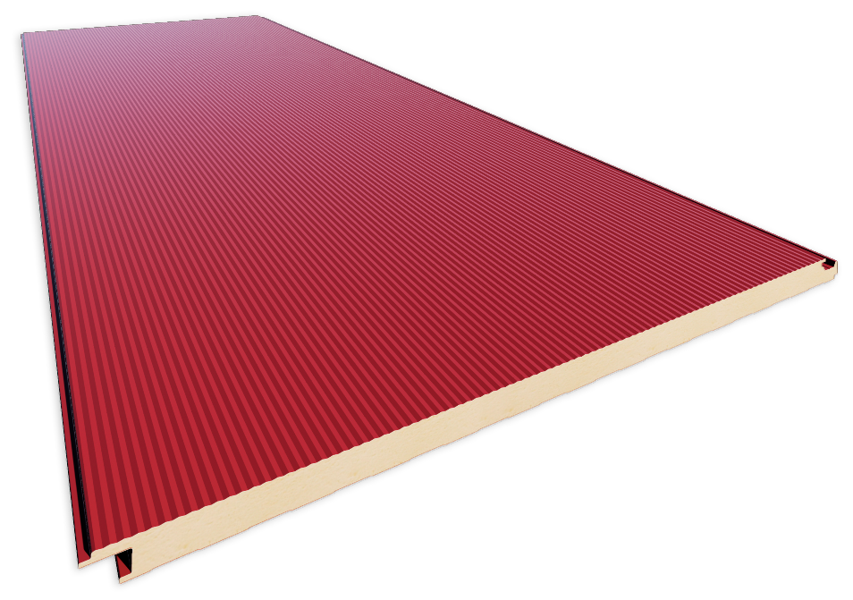 Panel 7004 Rojo Coral