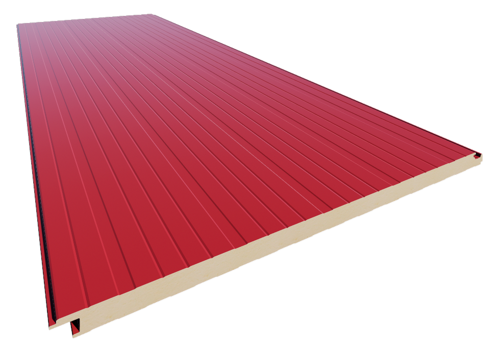 Panel 7004 Rojo Coral
