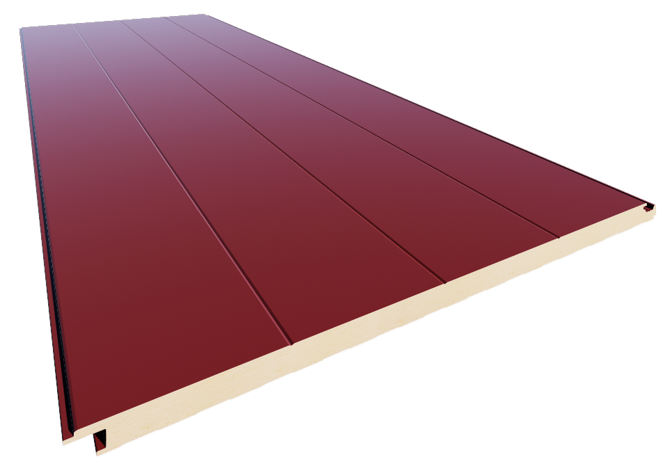 Panel 7001 Rojo teja