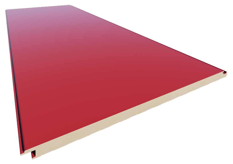Panel 7004 Rojo Coral