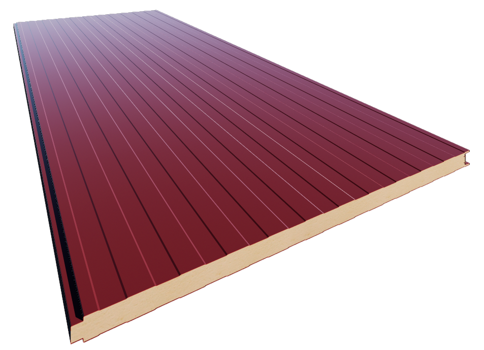 Panel 7001 Rojo teja