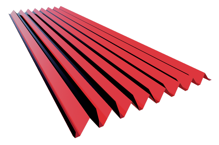 Panel 7004 Rojo Coral