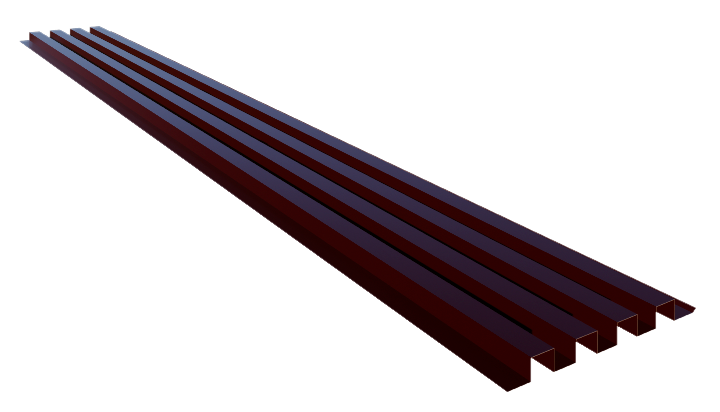 Panel 7002 Rojo Baztan
