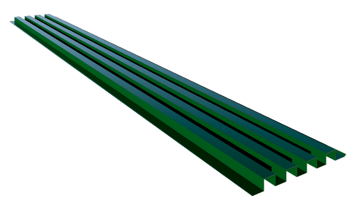 Panel 3000 Verde Navarro