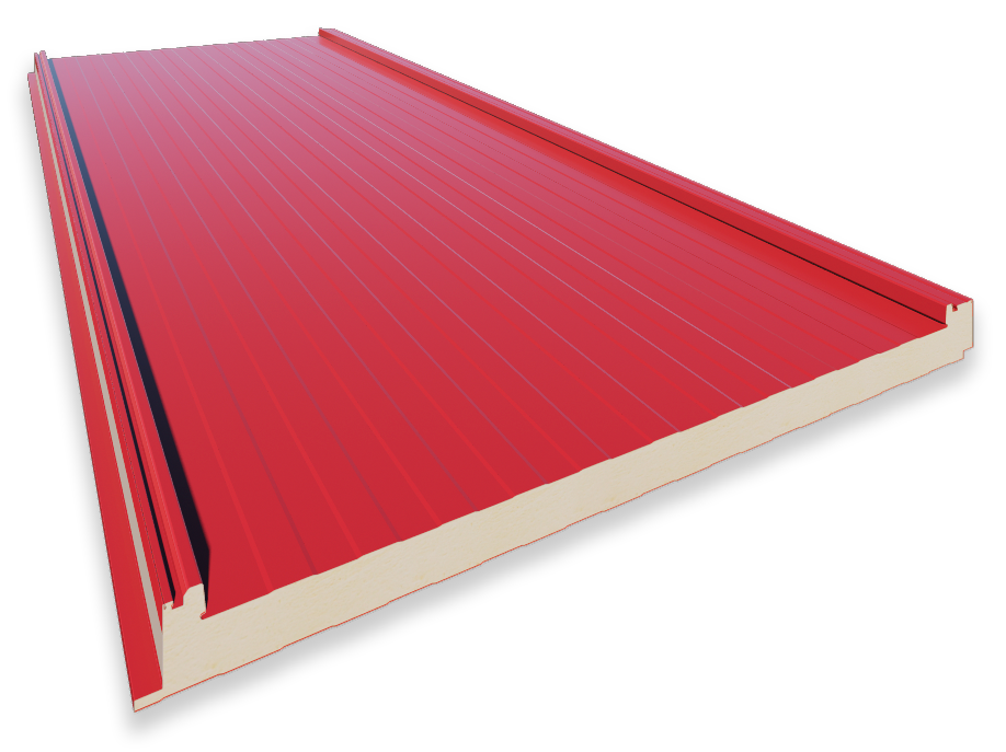 Panel 7004 Rojo Coral