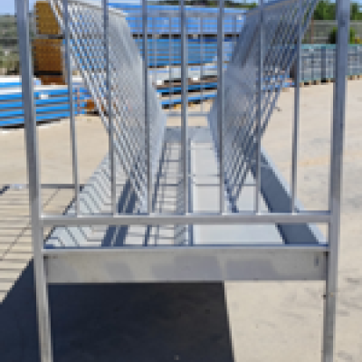 Comedero paja rejilla de 3m.