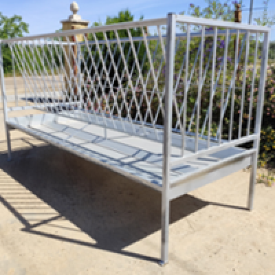 Comedero paja rejilla de 3m.