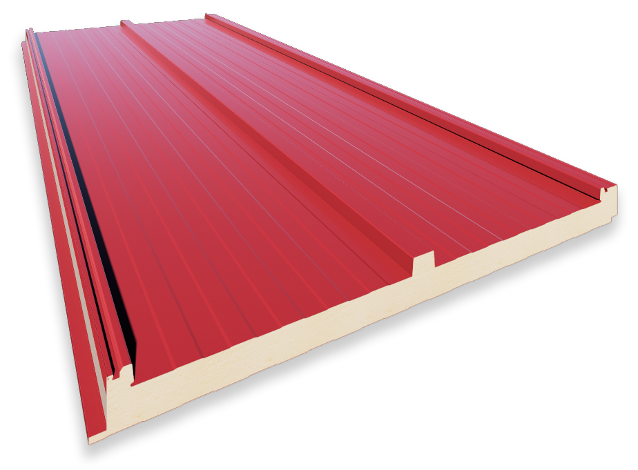 Panel 7004 Rojo Coral
