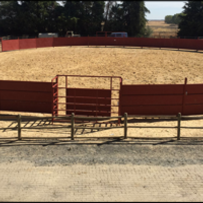 Plaza de tienta portatil