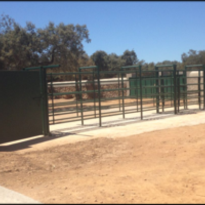 Encerradero y mangada