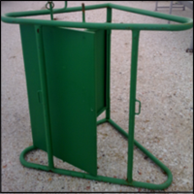 Puerta selectiva mangada porcino