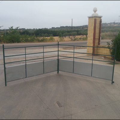Cancilla chapa ovino de 200x100