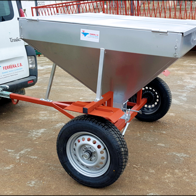 Remolque repartidor 400 kg modelo nuevo