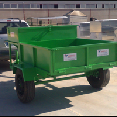 Remolque repartidor 500 kg con cajón