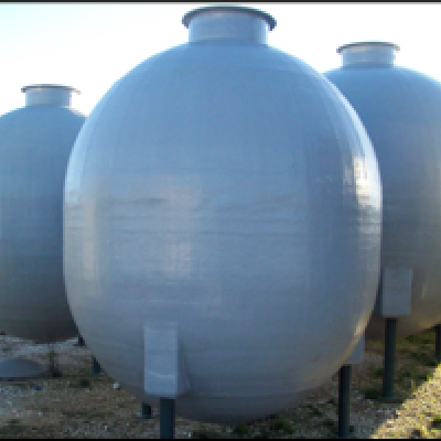 Depósito de agua de poliéster